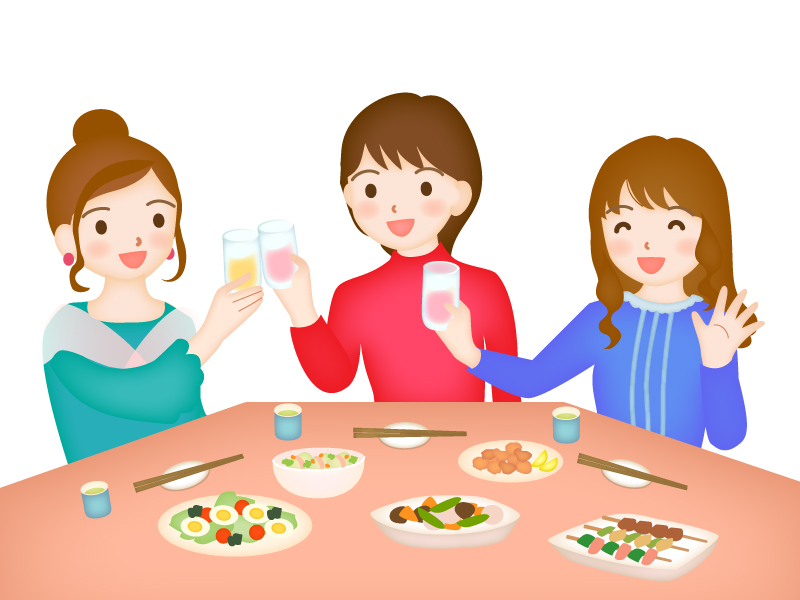 ゆっくり食事していますか？