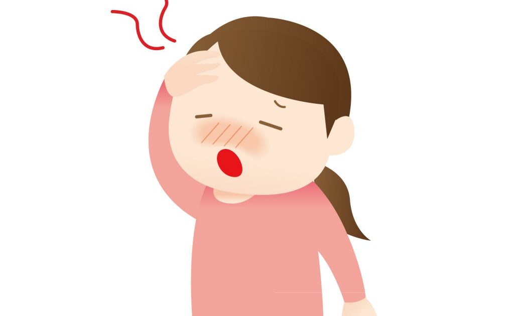 耳つぼで健康に【更年期障害】