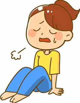 耳つぼで健康に【かかとの痛み】